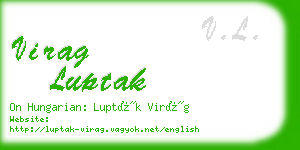 virag luptak business card